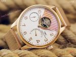 Top Quality Copy IWC SCHAFFHAUSEN Tourbillon Rose Gold Watch